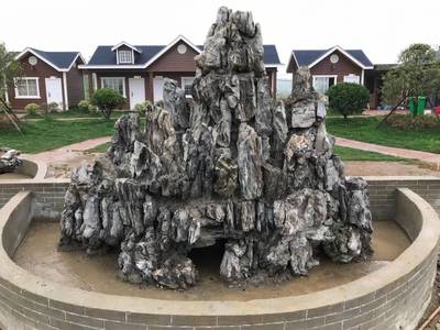 【庭院假山用英石怎么做-庭院假山用英石做好看嗎圖片】庭院假山用英石怎么做-庭院假山用英石做好看嗎 - 英德市望埠鎮宏業奇石場