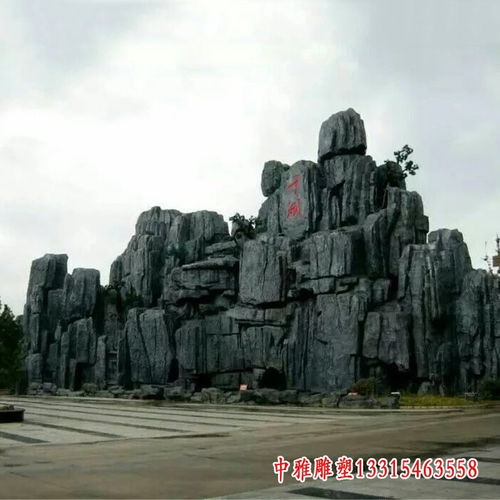 青石假山與漢白玉雕塑 浙江園林藝術的經典融合